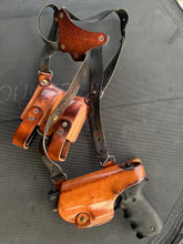 Load image into Gallery viewer, #1 Lifeline Shoulder Rig Holster (custom leather)