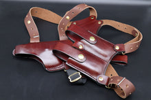 Load image into Gallery viewer, #1 Lifeline Shoulder Rig Holster (custom leather)
