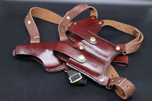 Load image into Gallery viewer, #1 Lifeline Shoulder Rig Holster (custom leather)