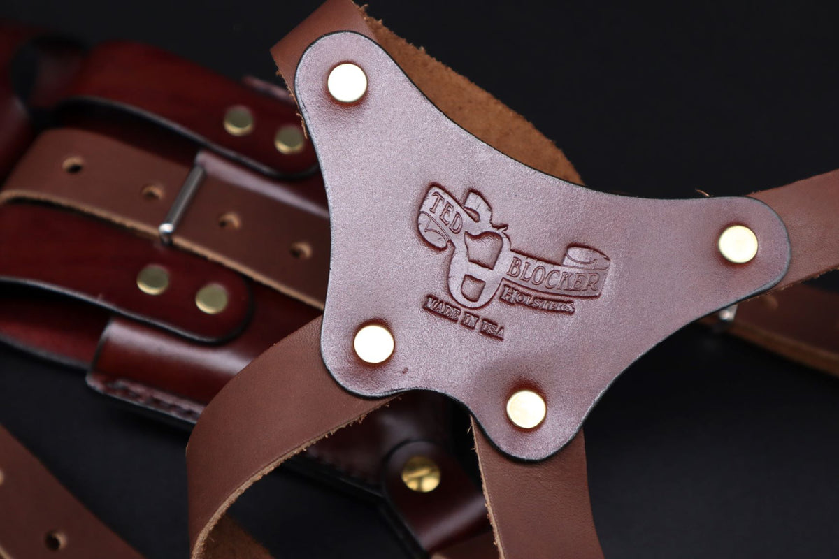 Leather Shoulder Holster, the Simple Shoulder Holster (SSR