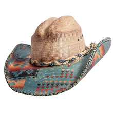 Load image into Gallery viewer, Cassius - Pendelton Straw Palm - Western Hat
