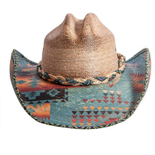 Load image into Gallery viewer, Cassius - Pendelton Straw Palm - Western Hat
