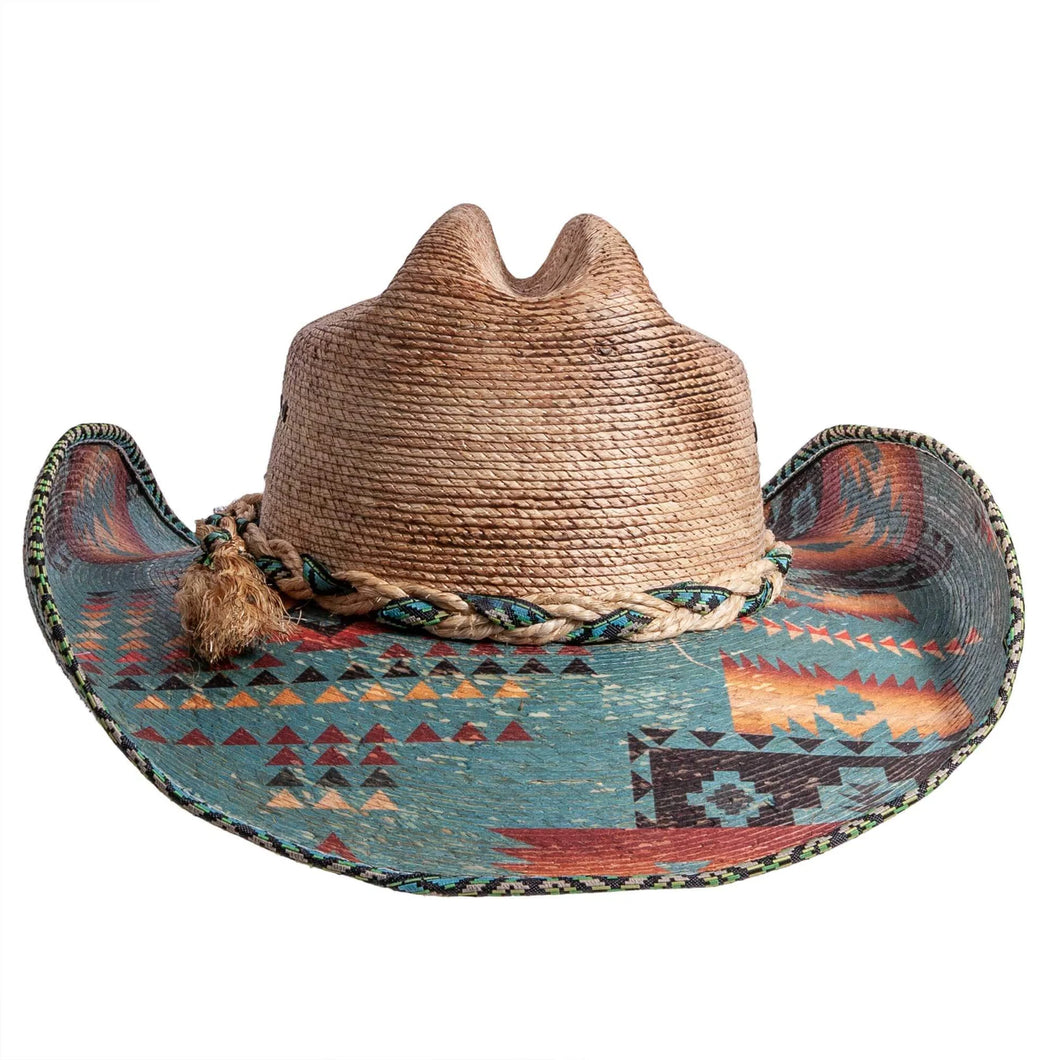 Cassius - Pendelton Straw Palm - Western Hat