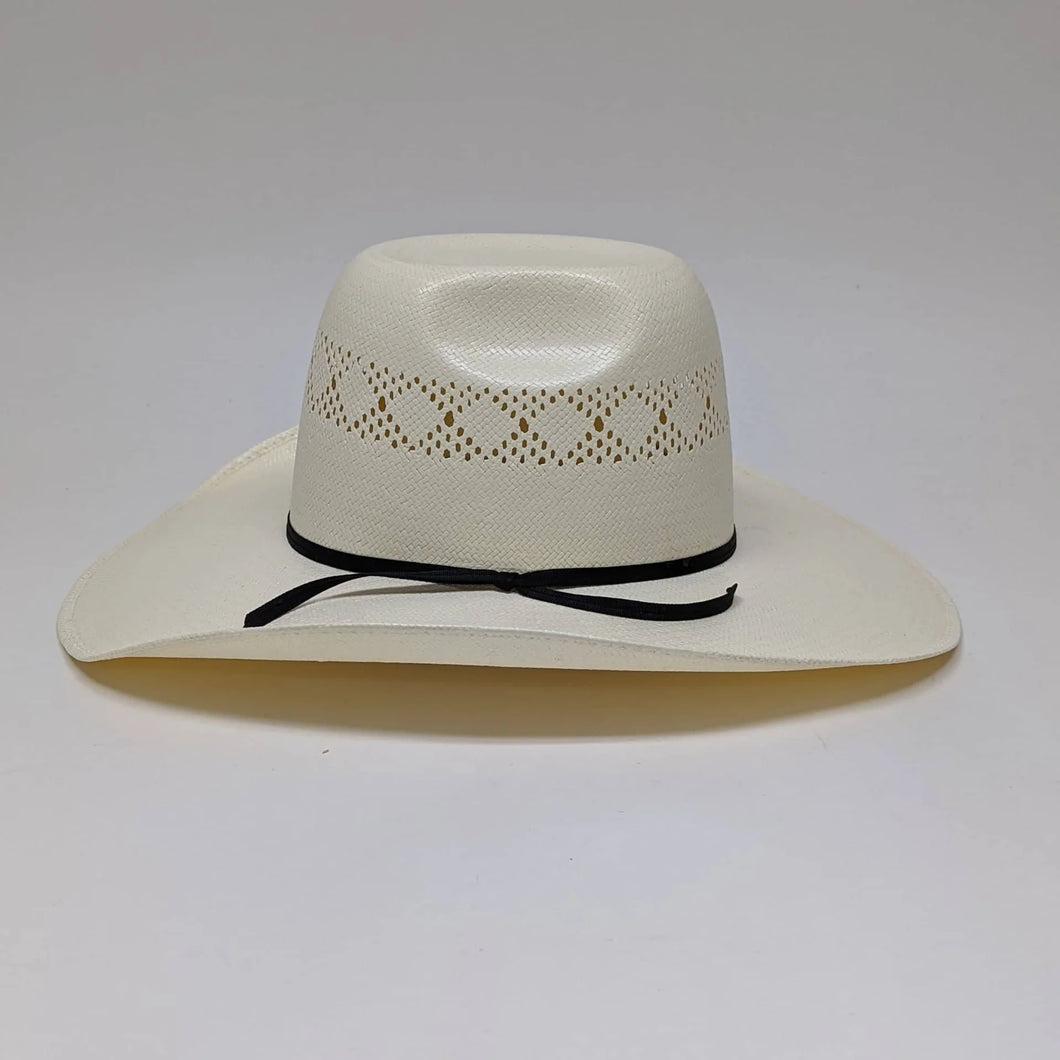 Elkhorn - CHL Open Crown Straw Cowboy Hat