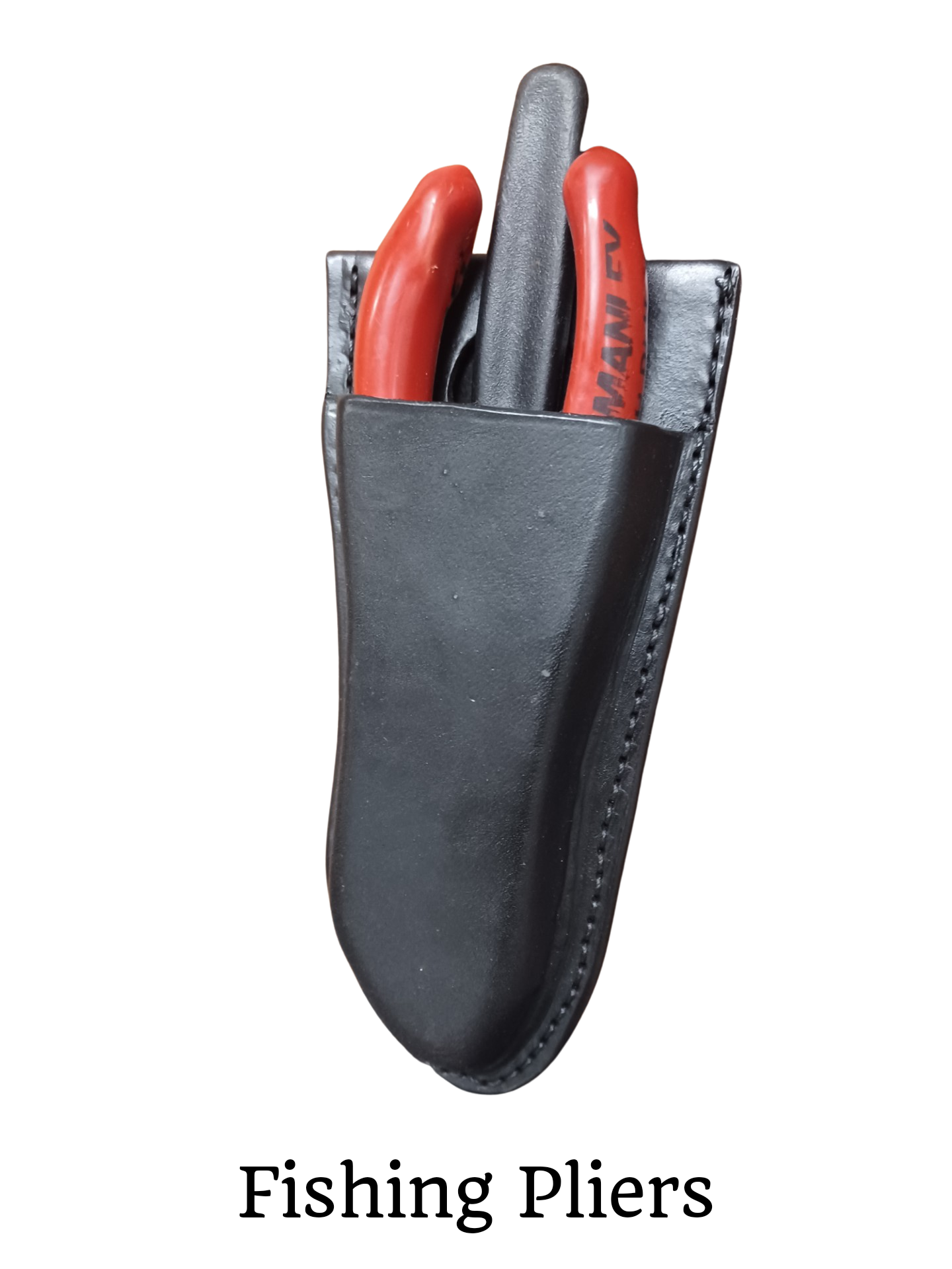 FISHING SHEATH FITS 5 MANLEY PLIERS LEATHER STAINLESS