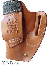 Load image into Gallery viewer, X16 Leather Concealment Holster for a CZ 85 Handgun
