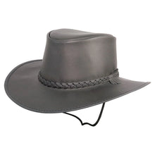 Load image into Gallery viewer, Crusher Leather Outback Hat
