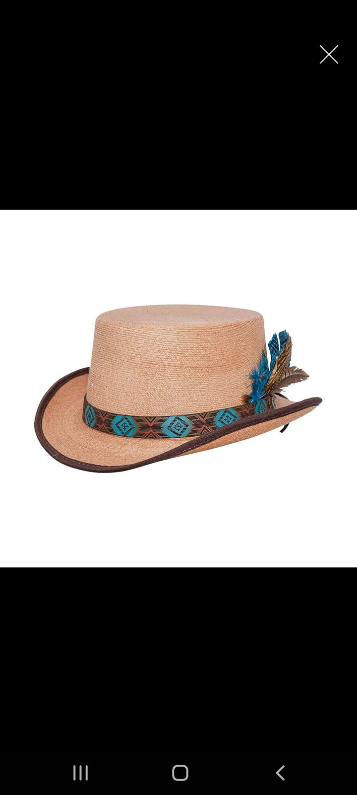 Monaco Palm Straw Hat
