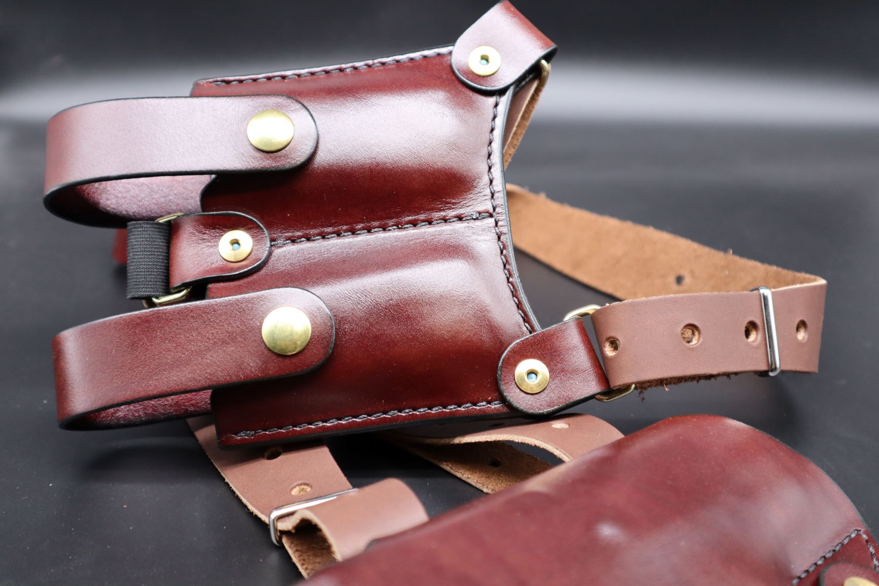 Handmade 1911 Leather Adjustable Chest Holster