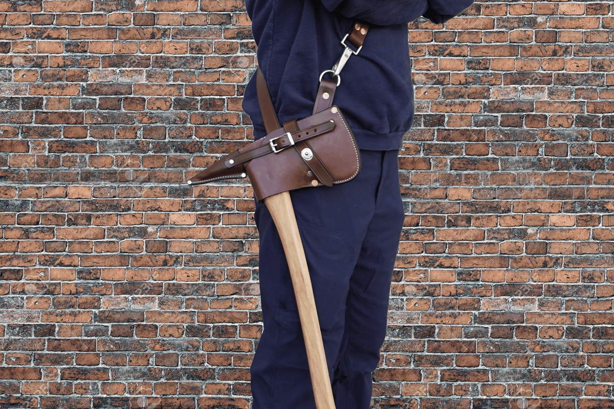 Fireman's Axe Sheath Ted Blocker Holsters
