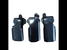 Load and play video in Gallery viewer, SP100L Duty Holster (Glock, S&amp;W and many other duty gun models) Tactical Lights
